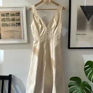 Mirror Palais | Dresses | Mirror Palais Cream Dinners At Six Dress |  Poshmark